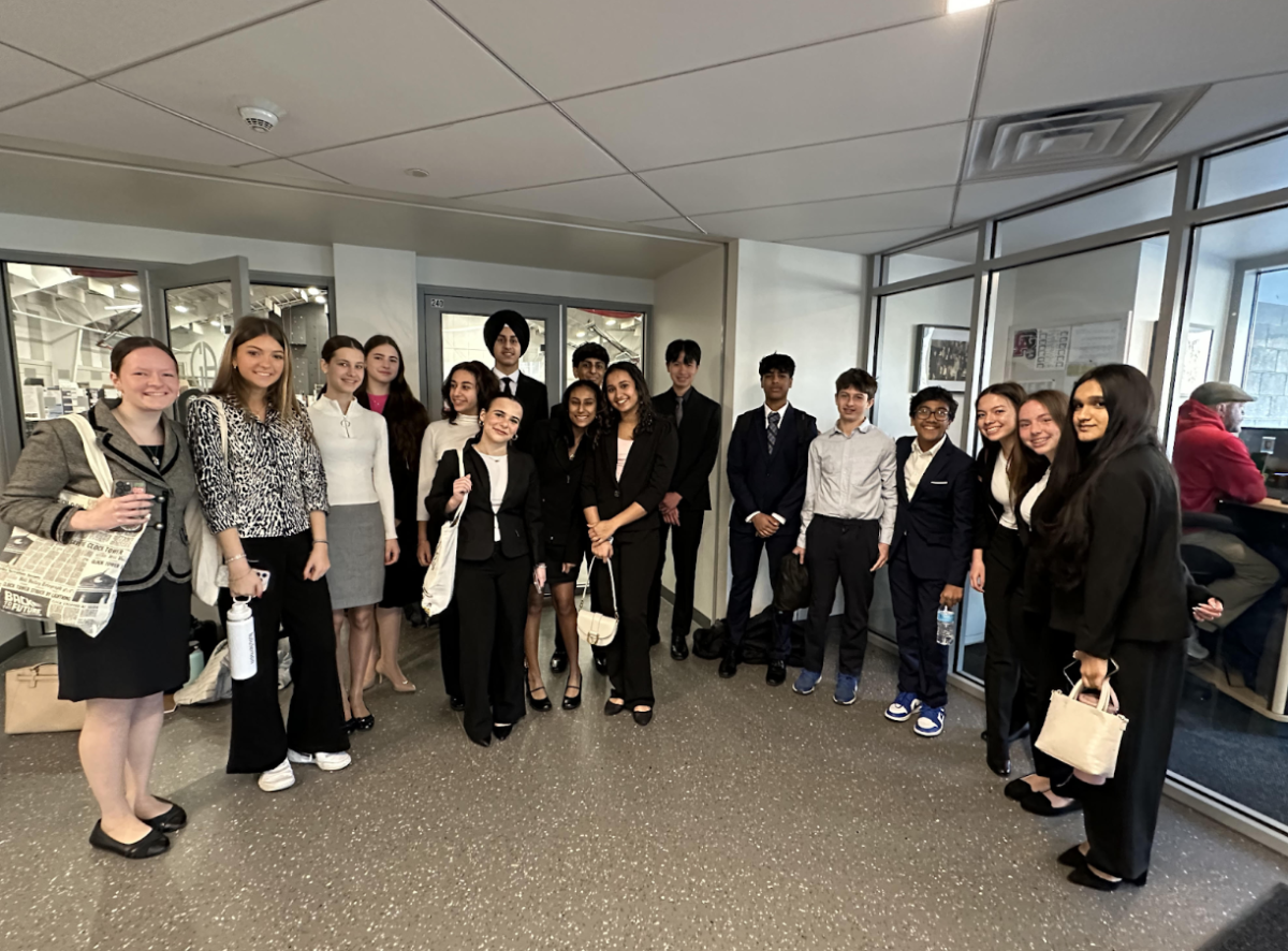 LMHS Competitors at Delaware Valley Science Fair